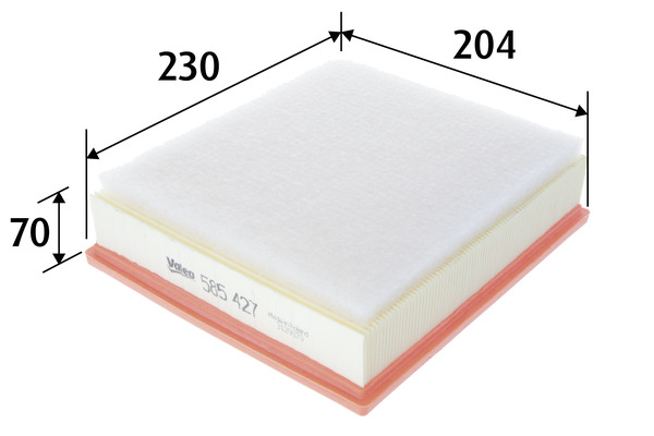 VALEO VAL585427 Levegőszűrő, légszűrő